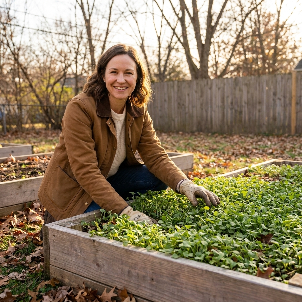 Cover Crops for Raised Beds Over Winter