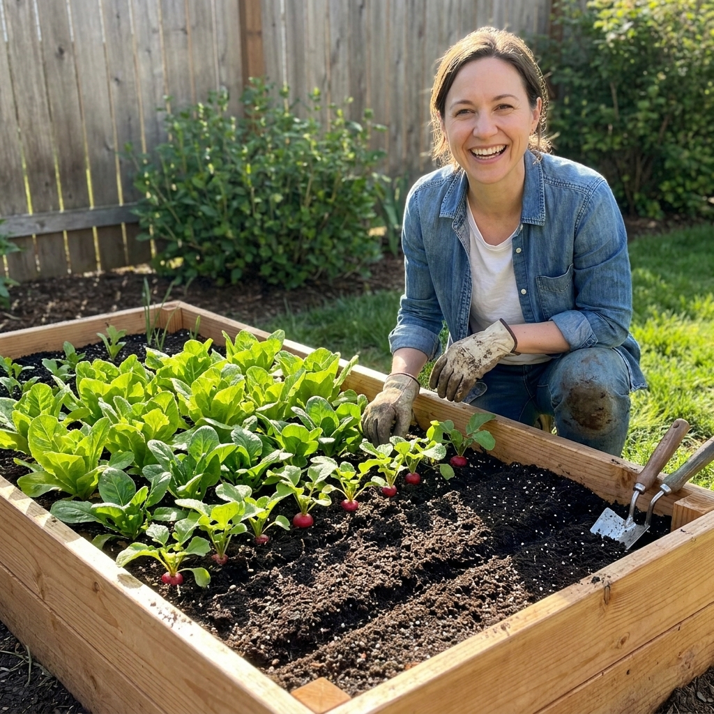 Succession Planting for Continuous Raised Bed Harvests