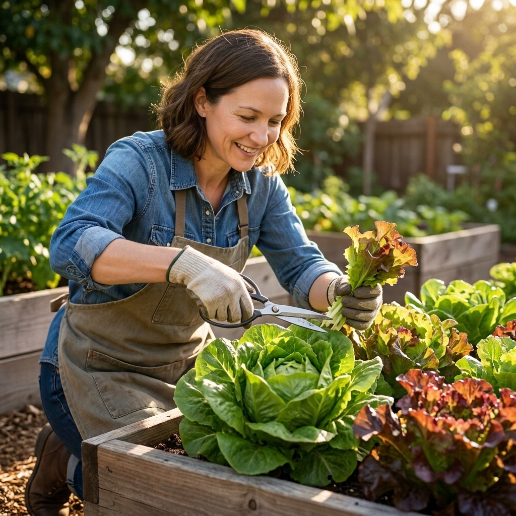 Cut-and-Come-Again Salad Greens