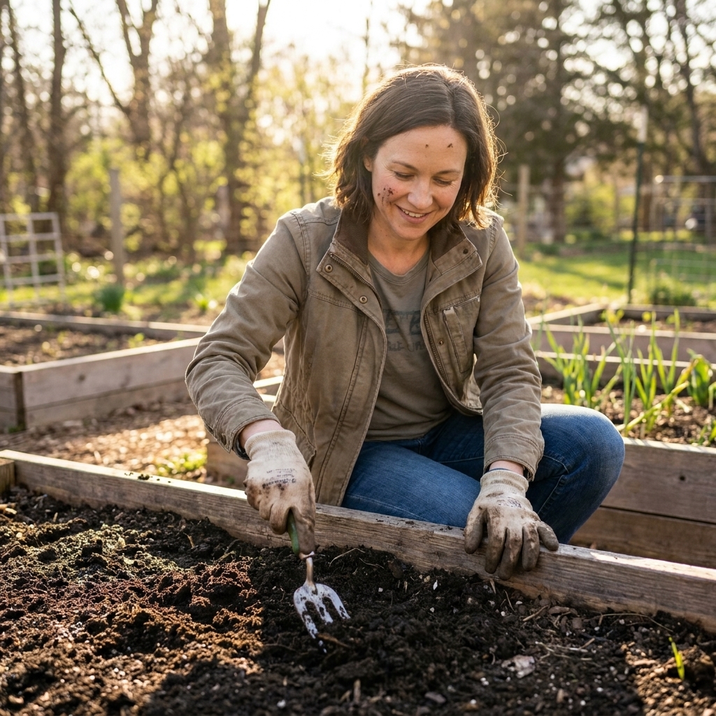 Revitalize Old Raised Bed Soil for Spring