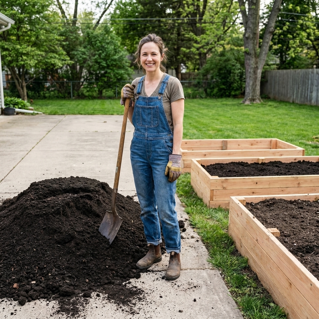 Buying Raised Bed Soil: Bulk vs. Bags Cost Breakdown