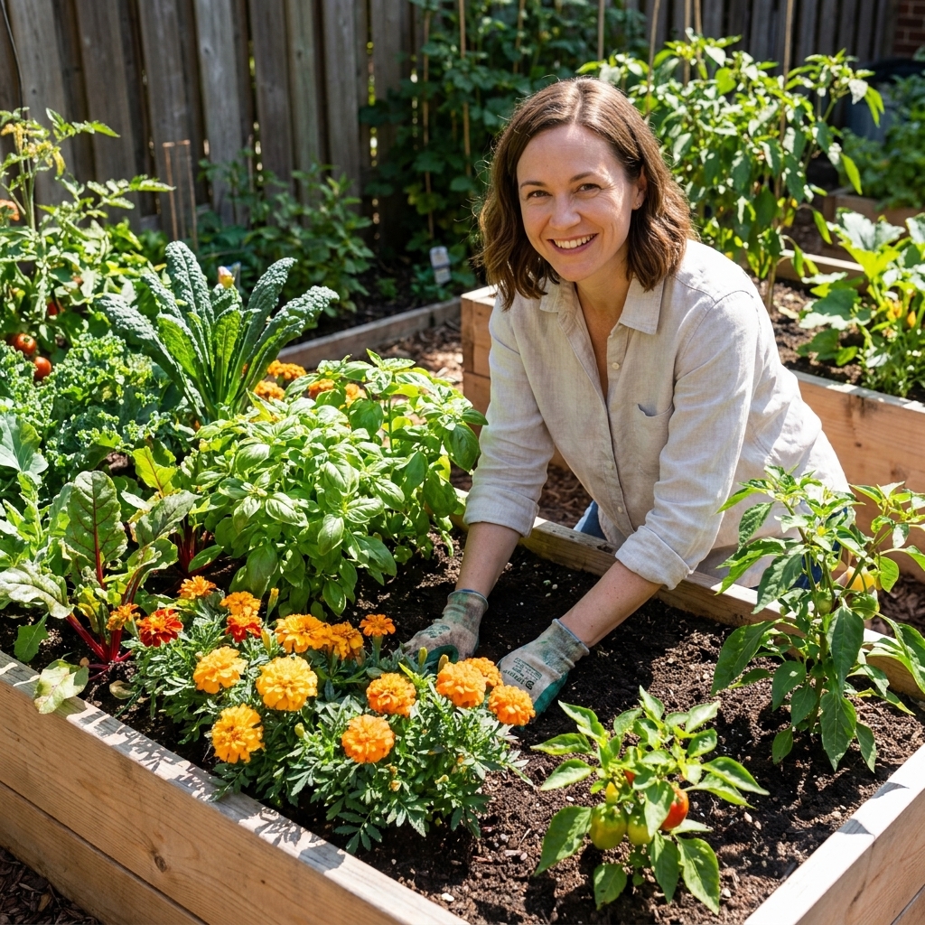 Raised Bed Companion Planting: Best Pairings to Deter Pests Naturally