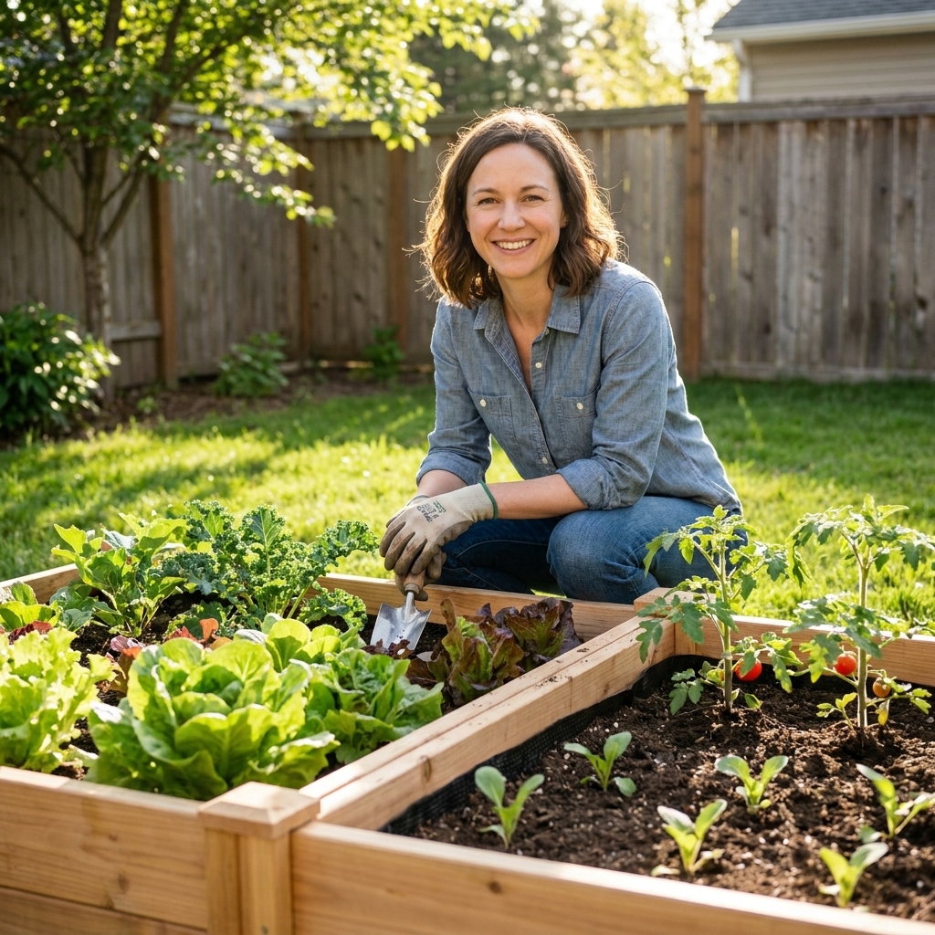 Crop Rotation in Small Raised Beds