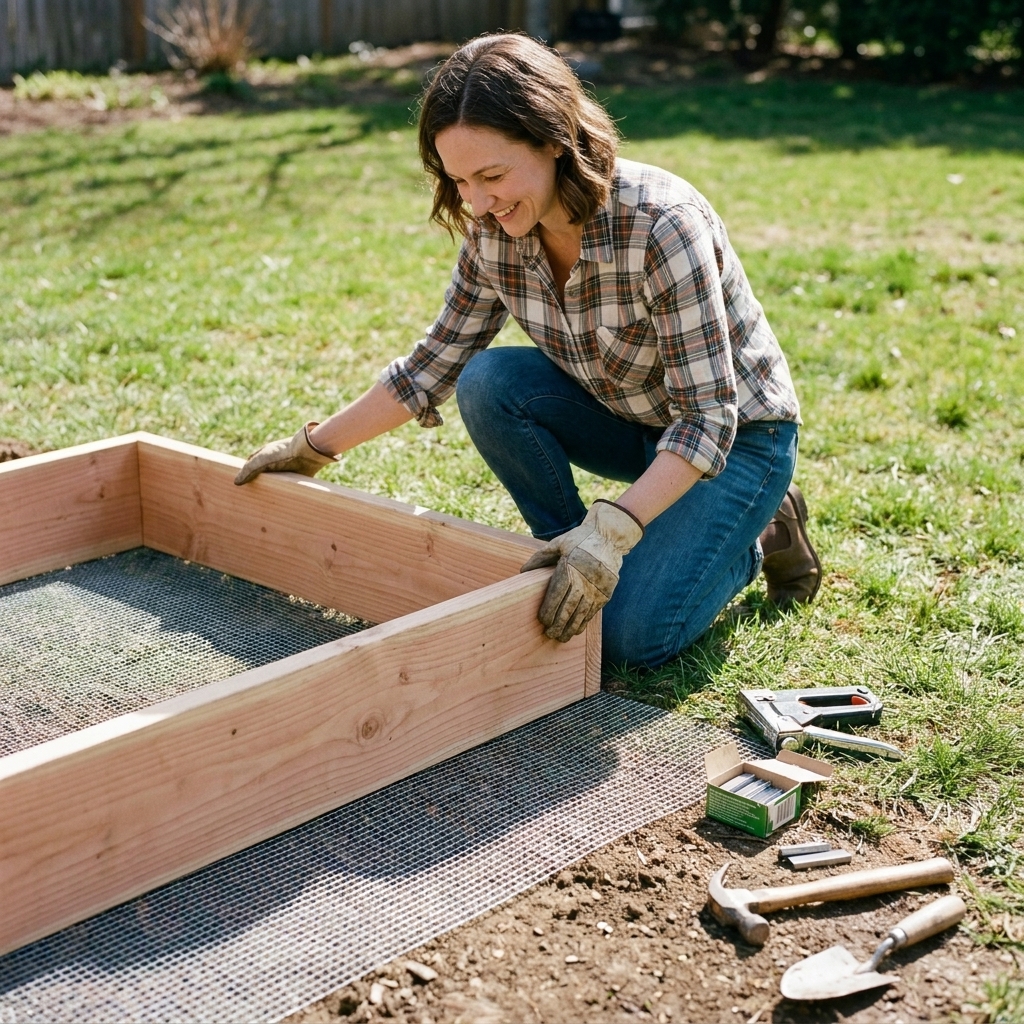 What to Put at the Bottom of Your Raised Bed to Prevent Weeds and Pests